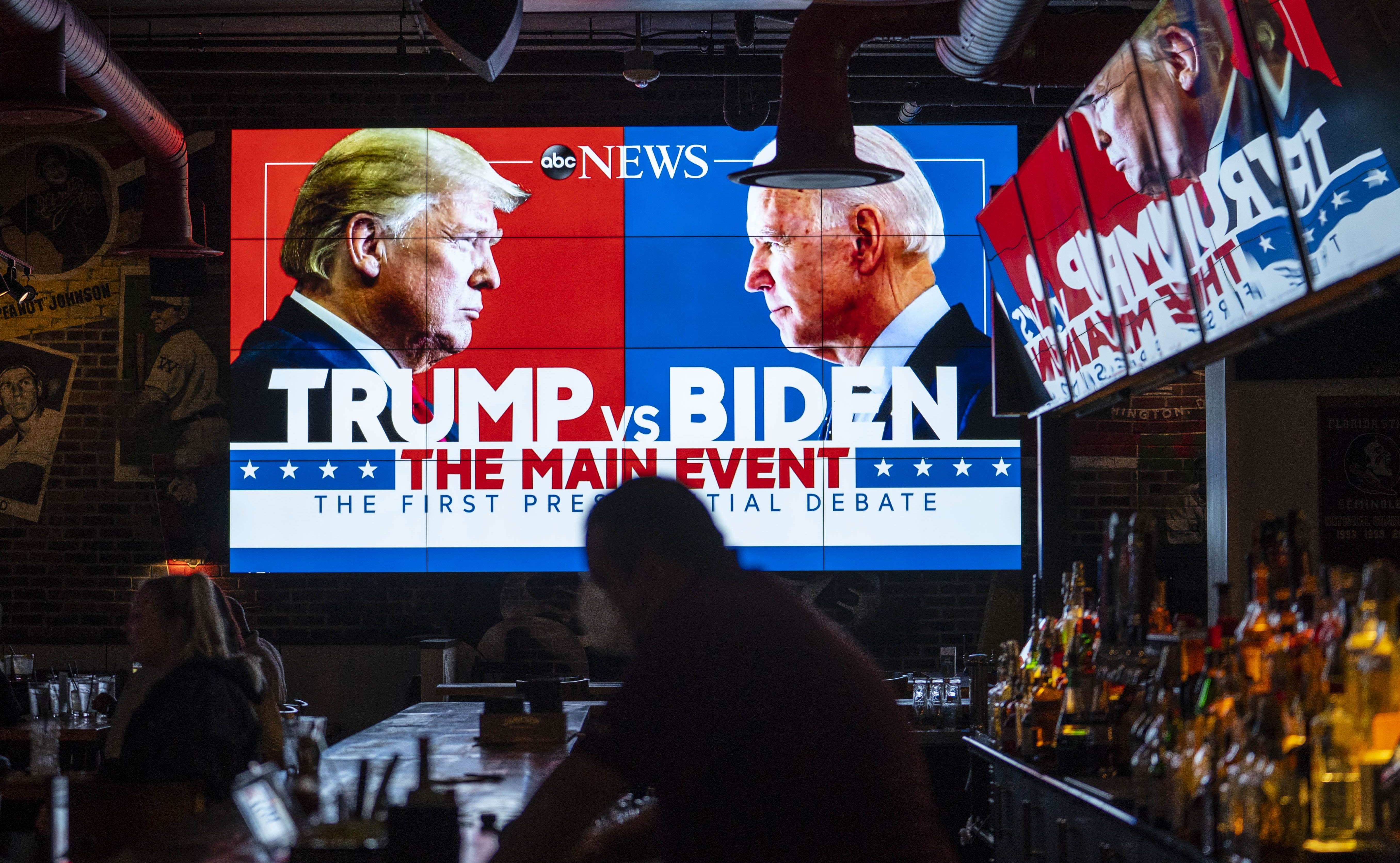 ¿Quién ganó el debate entre Trump y Biden, según medios de EU?