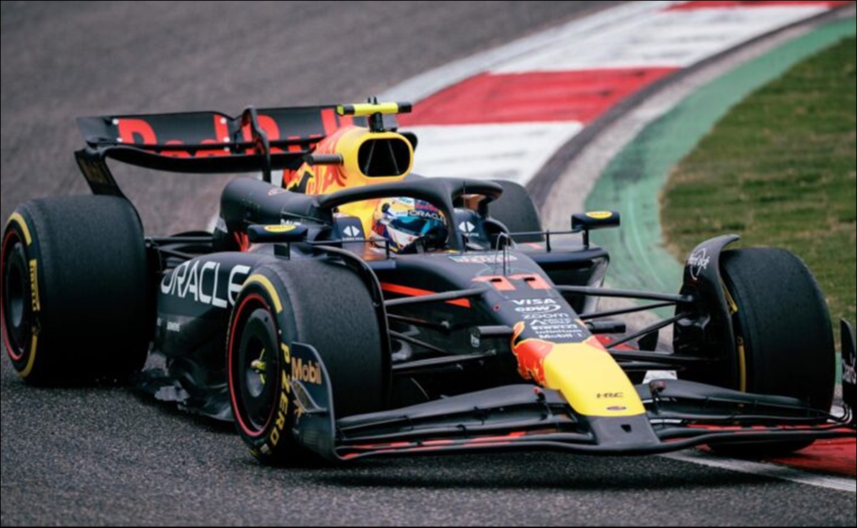 Checo Pérez largará segundo en el GP de China; Max Verstappen se quedó la Pole