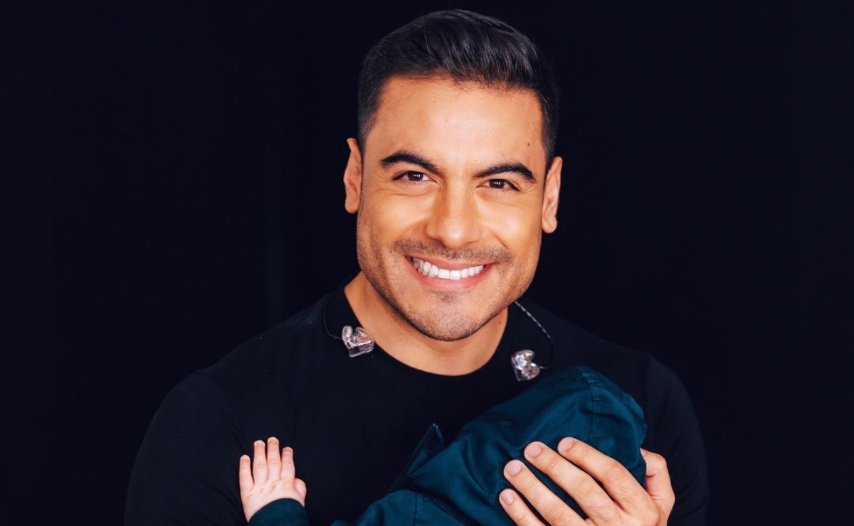 Carlos Rivera confiesa por qué su bebé va con él a todos sus conciertos