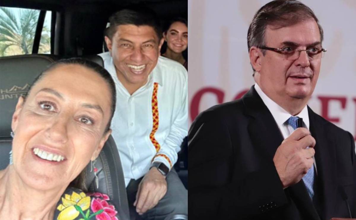 "Cada quien sus decisiones, yo estoy con el pueblo", responde Ebrard a foto de Jara con Sheinbaum 