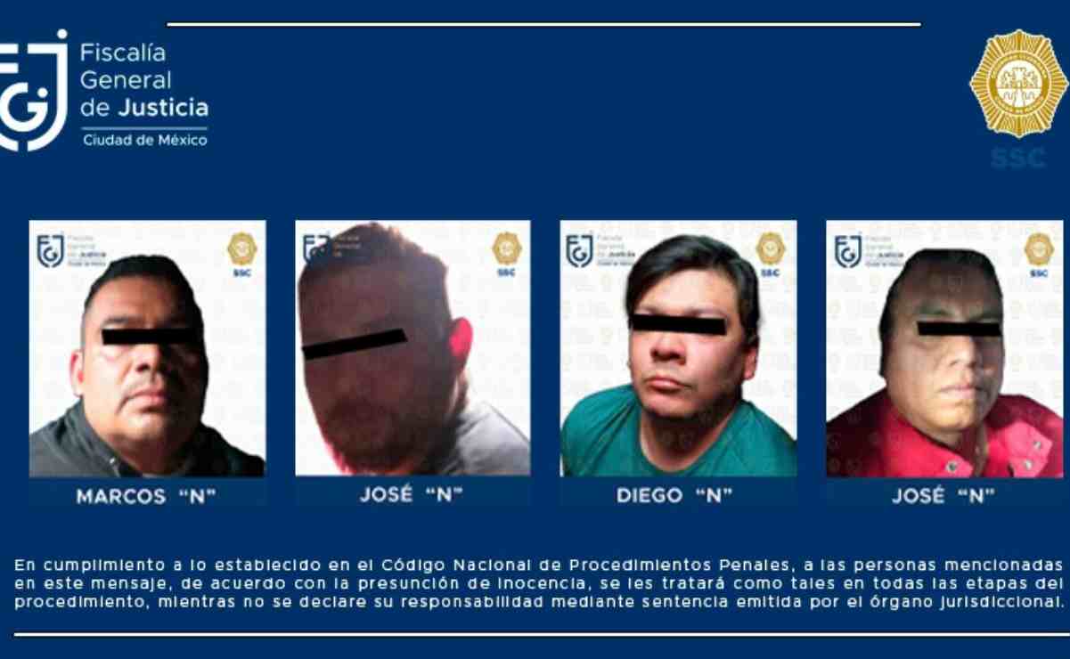 Procesan a 4 detenidos por balacera en romería de Rojo Gómez en Iztacalco