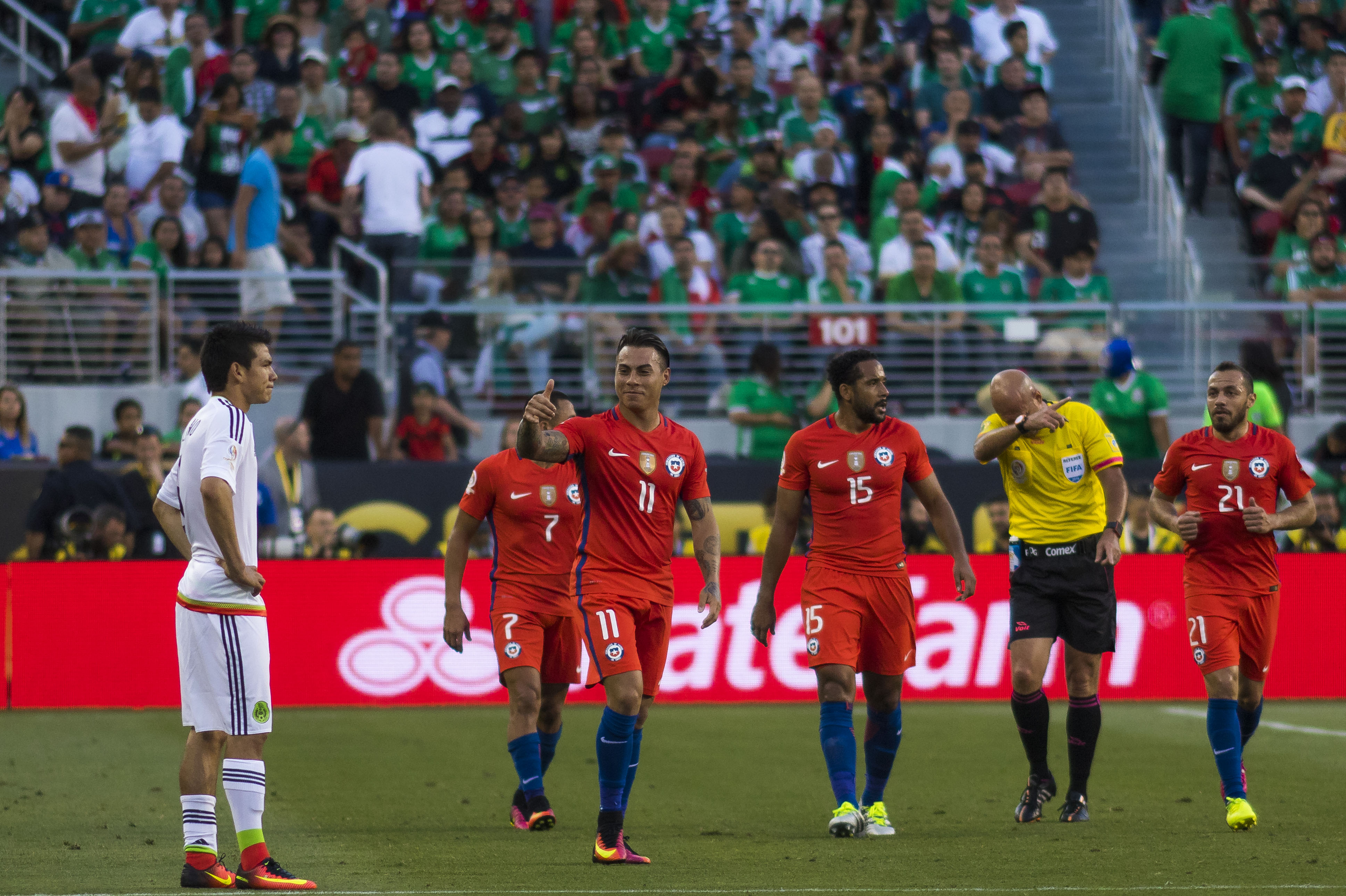 México vs Chile, un amargo recuerdo