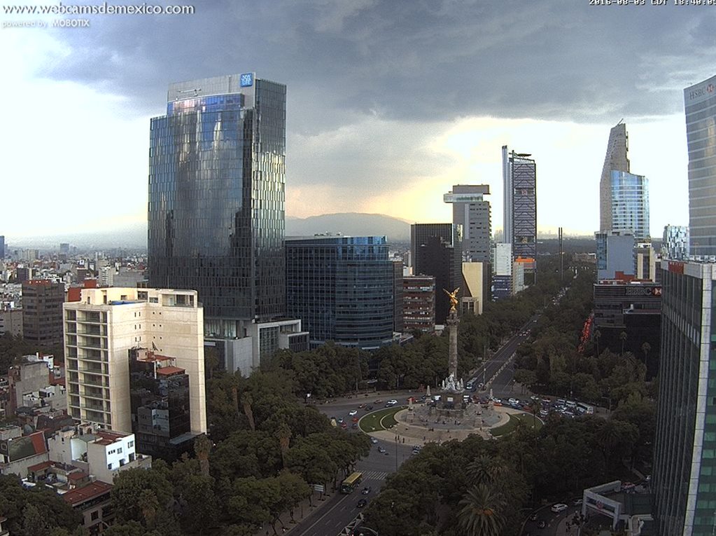 Llueve en cinco delegaciones de la Ciudad de México