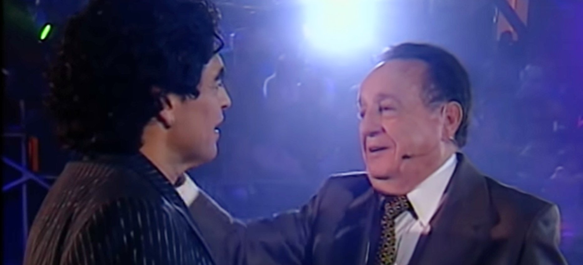 A 8 años de la muerte de Chespirito, esta es la emblemática entrevista que le hizo Maradona