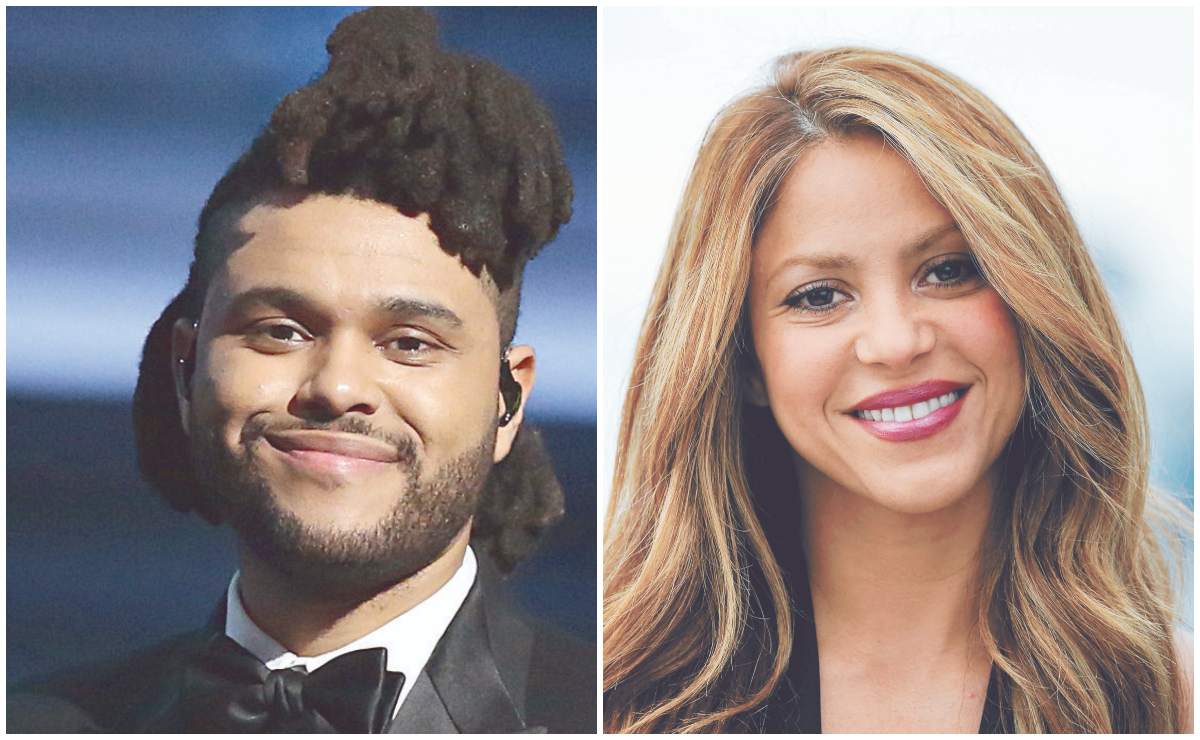 The Weeknd y Shakira, entre los cantantes más escuchados del mundo