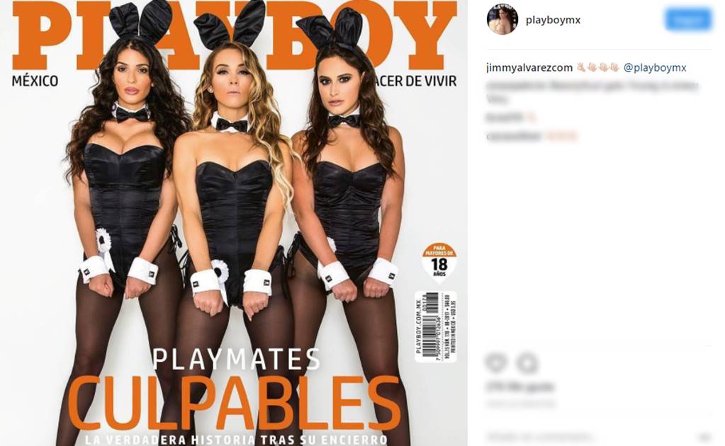Arresto de "conejitas" llega a portada de Playboy México