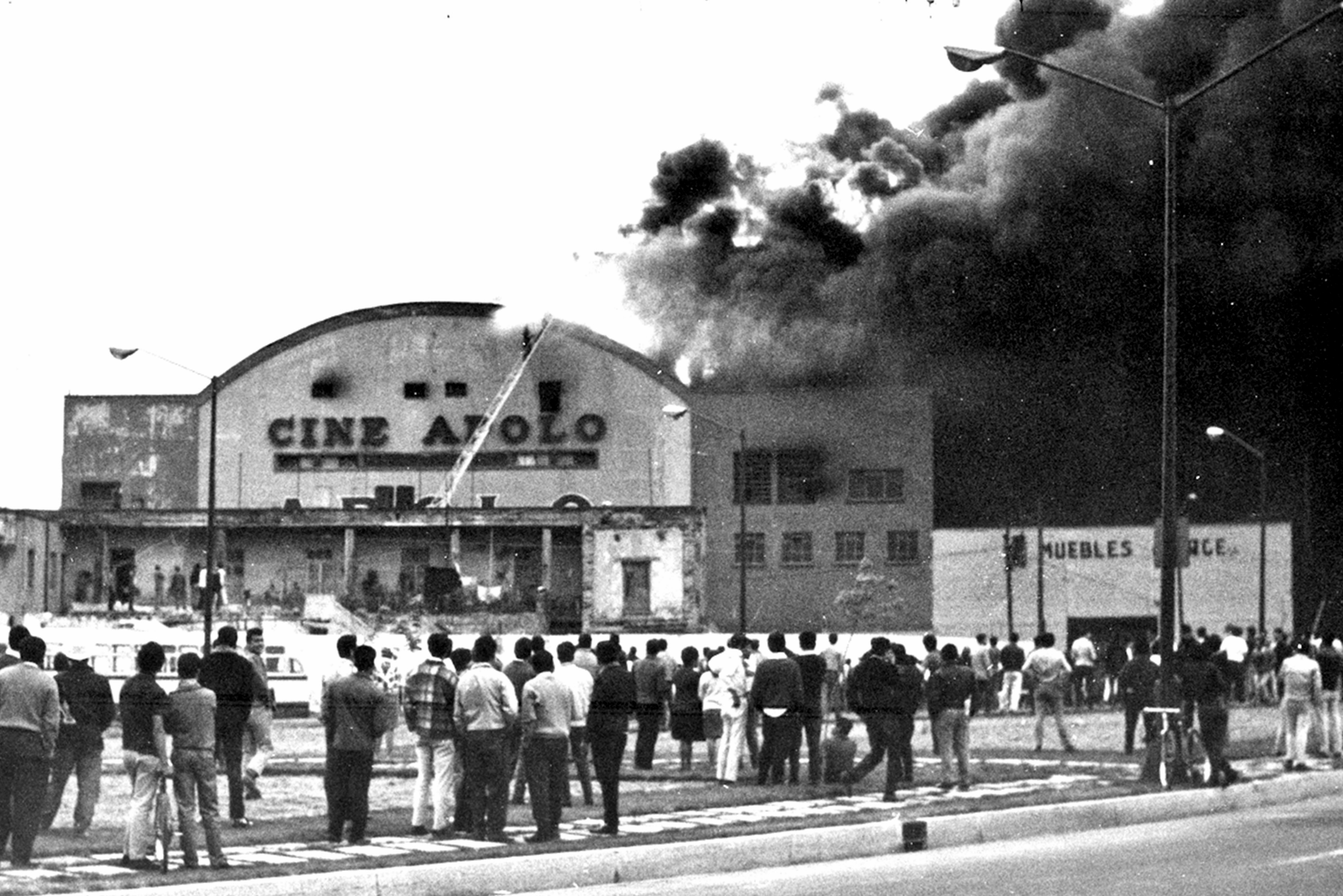 Los famosos cines de la capital que se quemaron