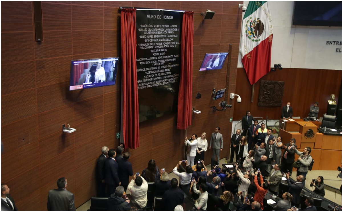 Inscriben en Senado nombre de los "tres Juanes" por su participación histórica en la batalla de Puebla