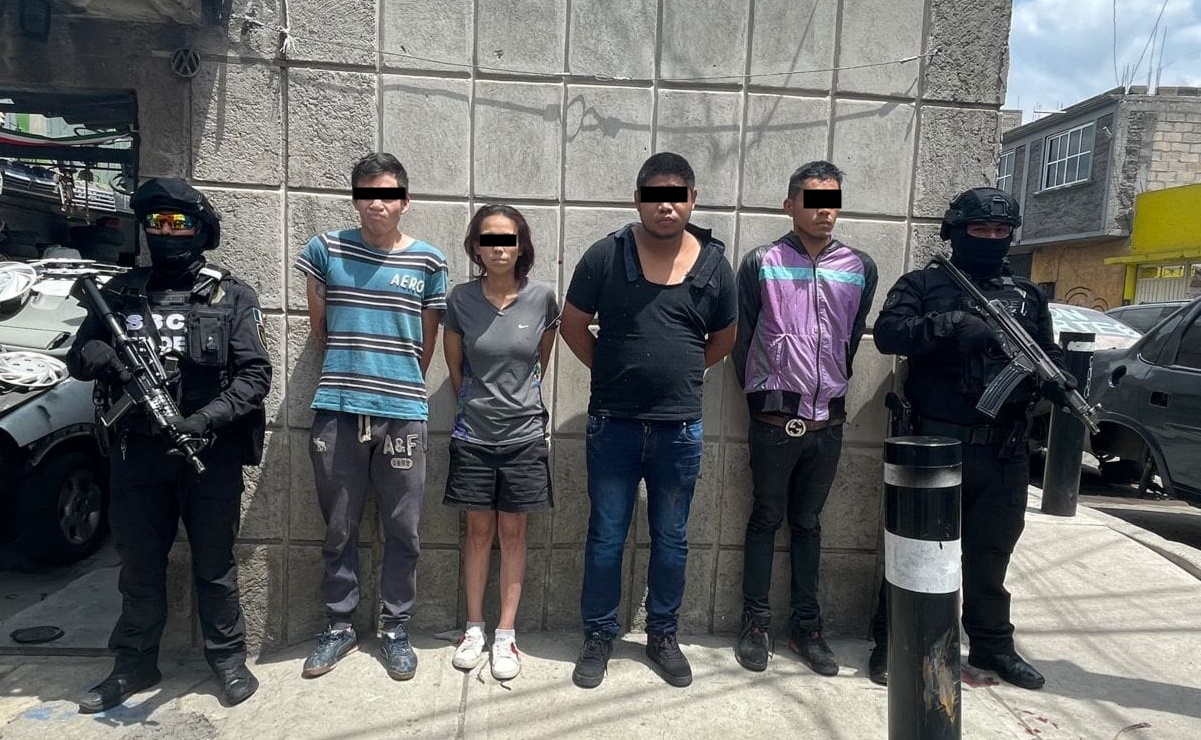 Detienen a cuatro presuntos integrantes de "Los Durán" en Cuauhtémoc 