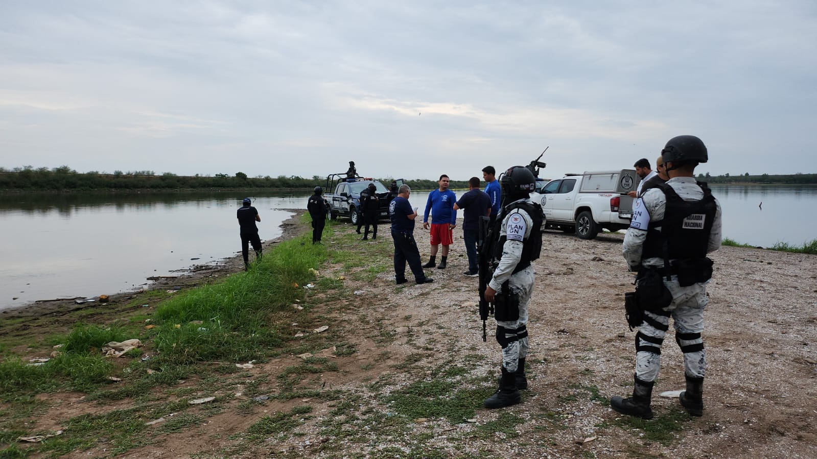Rescatan el cuerpo de una mujer en dique "La Primavera" en Culiacán; causas de muerte aún desconocidas