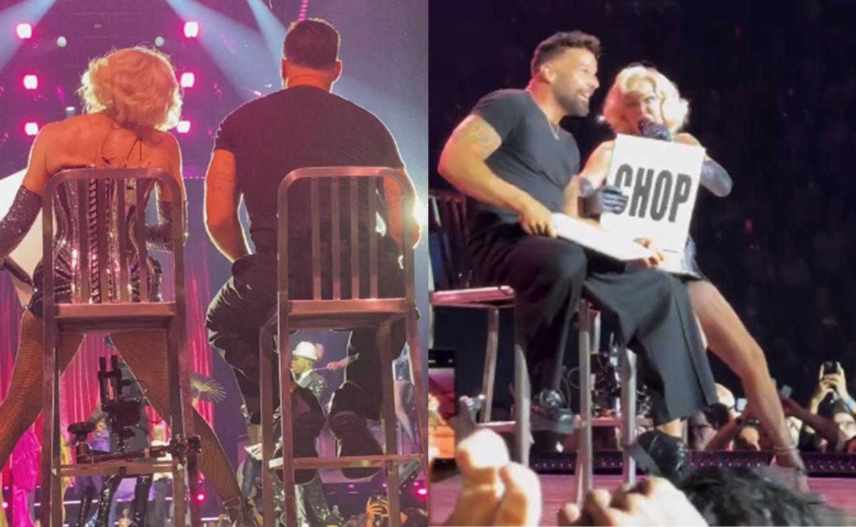 Ricky Martin sorprende con su presencia arriba del escenario en concierto de Madonna