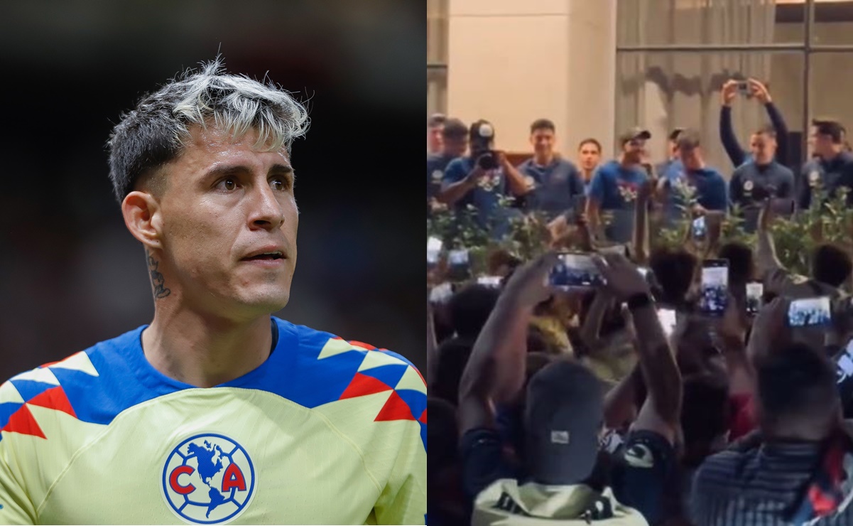 Chicote Calderón pasa "incómodo" momento durante la serenata del América en Guadalajara