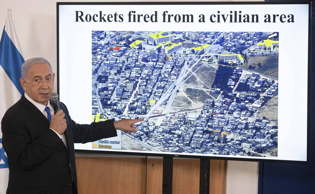 Netanyahu dice que operación en Gaza seguirá hasta "que regrese la calma" a Israel