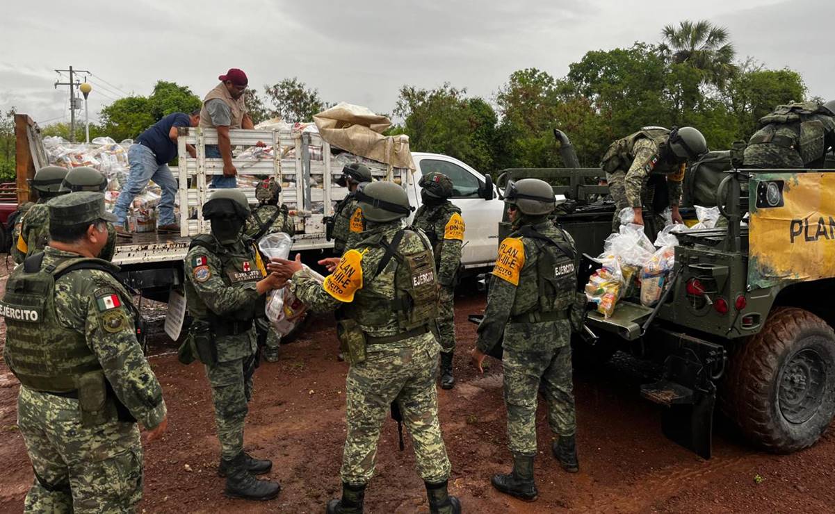 Tamaulipas: 3 mil 900 elementos de Sedena y Guardia Nacional se reportan listos para atender emergencia por Huracán Beryl