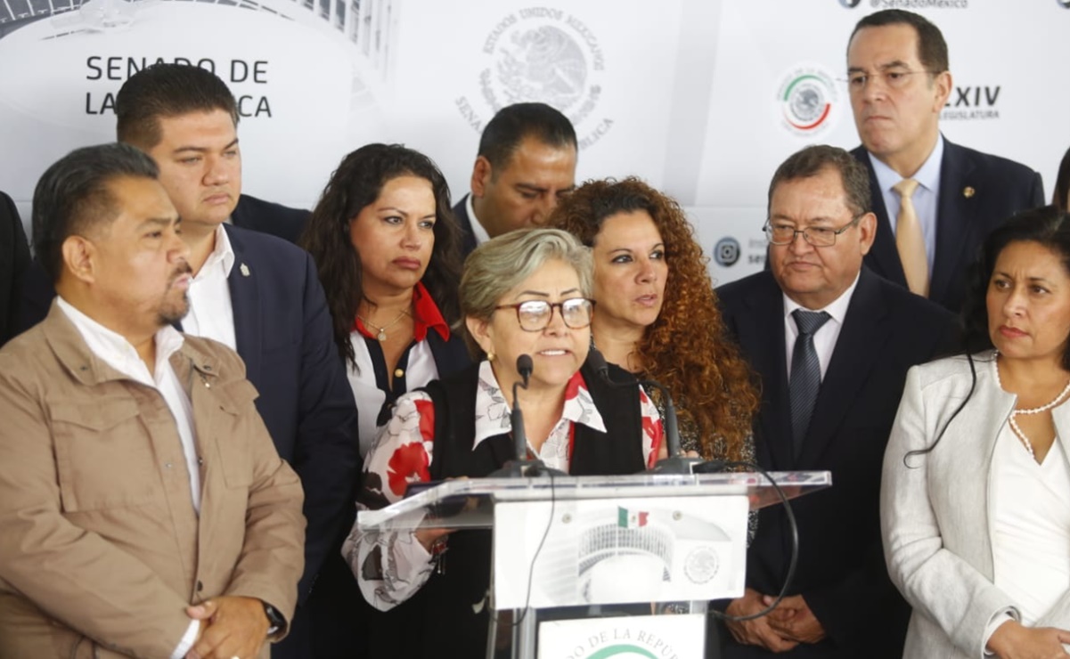 Senadora de Morena arremete contra la prensa 