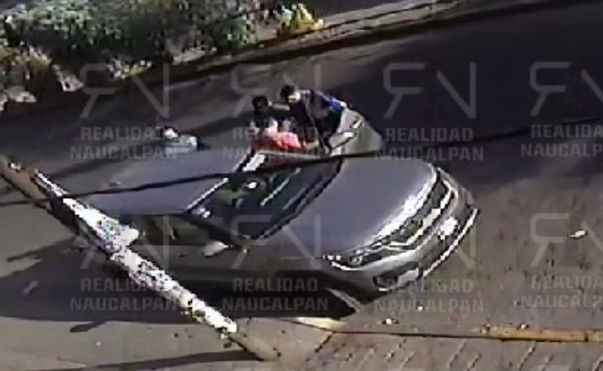 VIDEO: En 30 segundos, sujetos roban camioneta a conductor en Loma Colorada, Naucalpan 