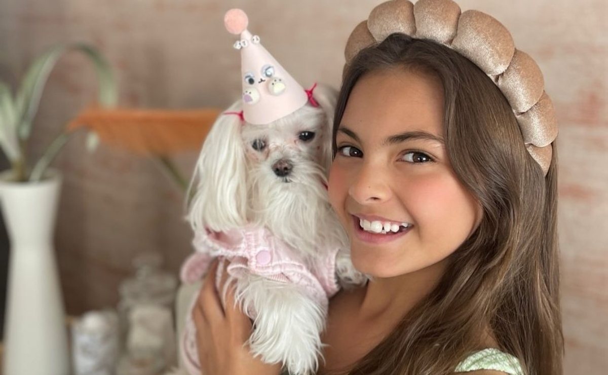 El sorprendente cambio de Rafaela Castro, hija menor de Cristian Castro