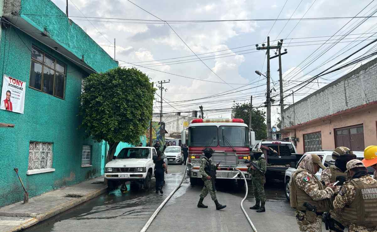 Fuga de gas por ordeña de un ducto de Pemex en Tenayuca deja 3 personas muertas; desalojan 60 domicilios