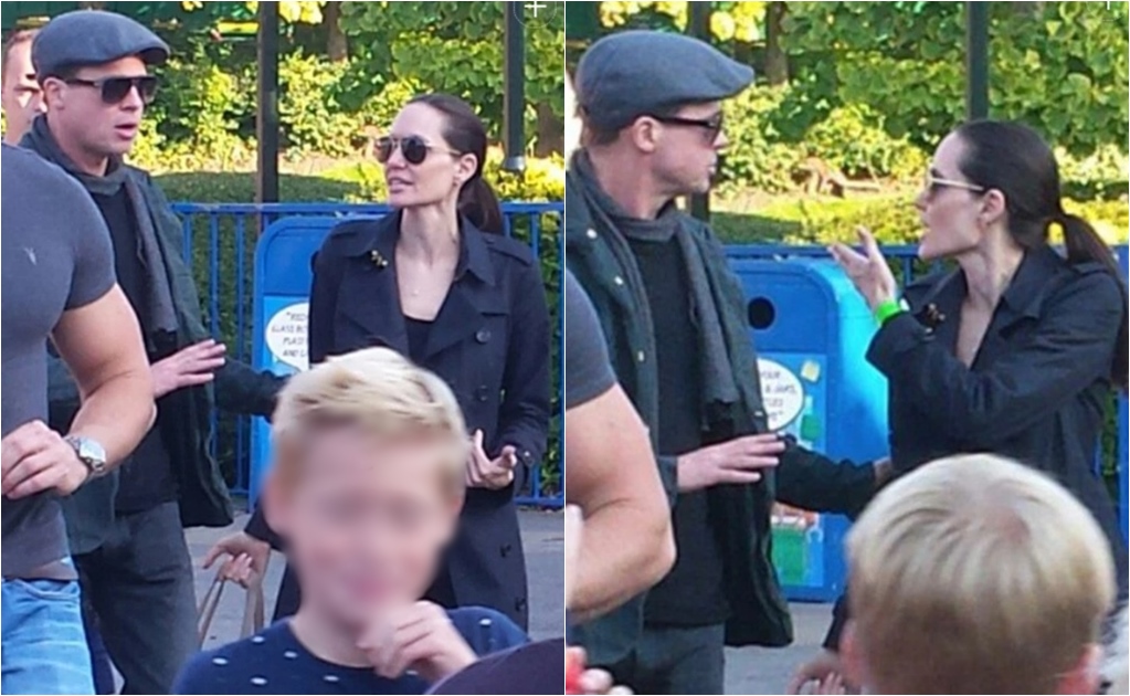 La pelea en público de Angelina Jolie y Brad Pitt