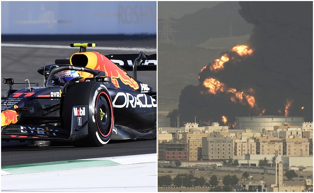 VIDEO: Se registra explosión cerca la pista del Gran Premio de Arabia Saudita