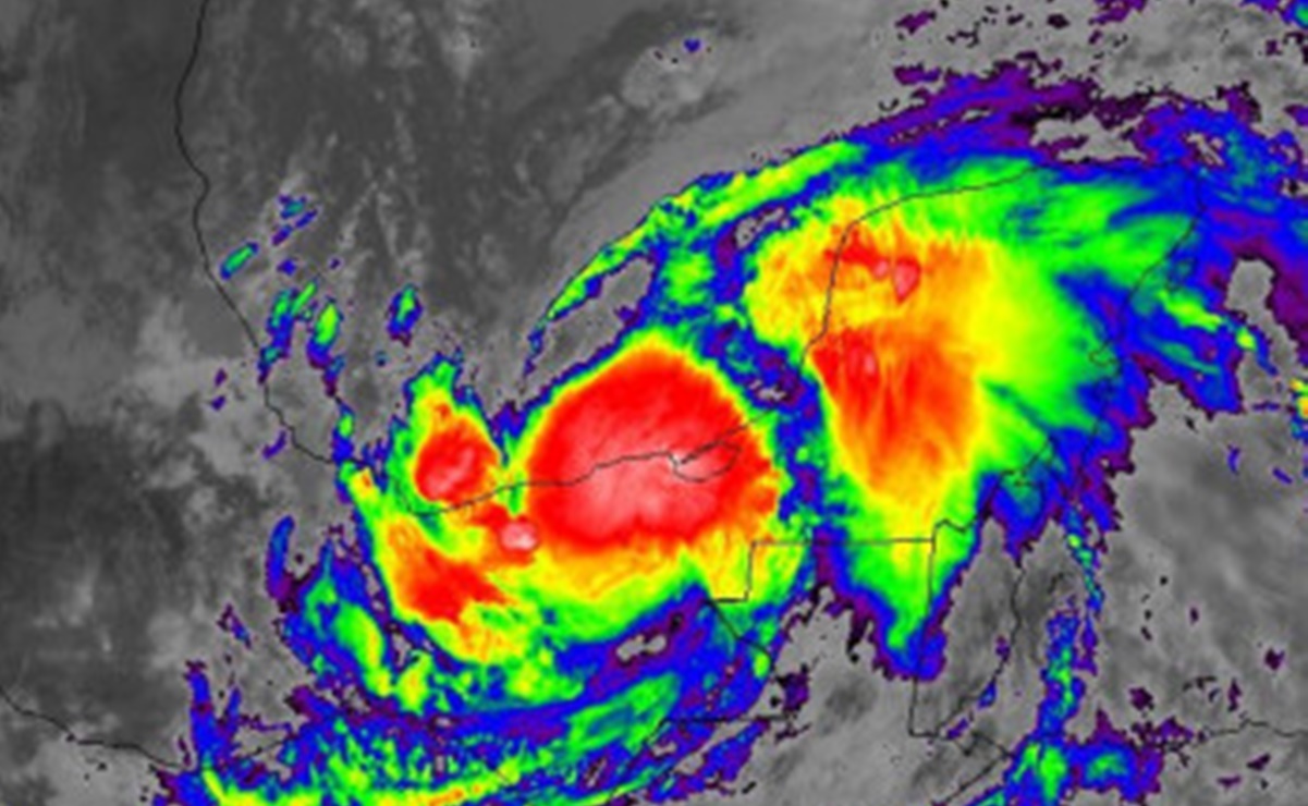 Alerta roja en 4 municipios de Campeche por lluvias