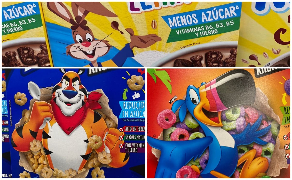 Vuelven el Tigre Toño y Melvin a cajas de cereales; ahora en presentaciones reducidas en endulzantes