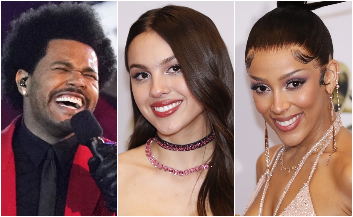 The Weeknd, Olivia Rodrigo y Doja Cat; los más nominados a los Billboard 2022