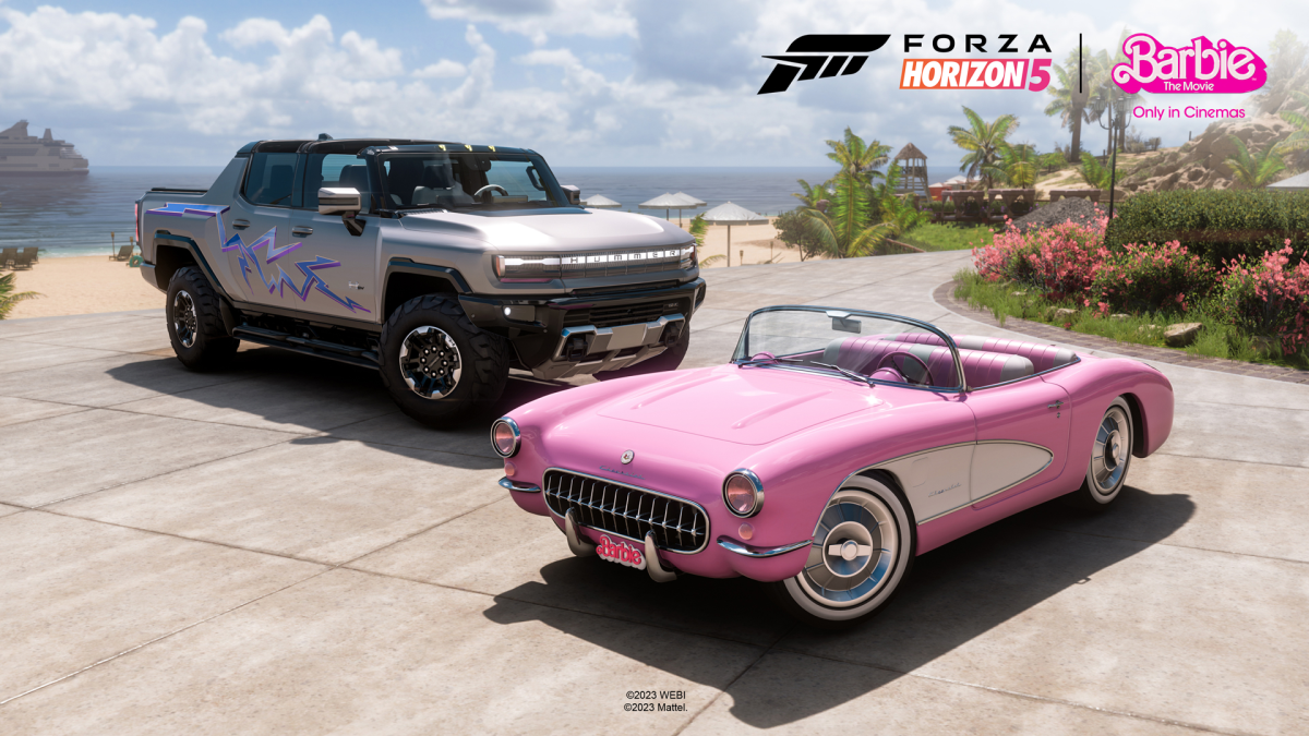 Los autos de Barbie estarán disponibles en Forza