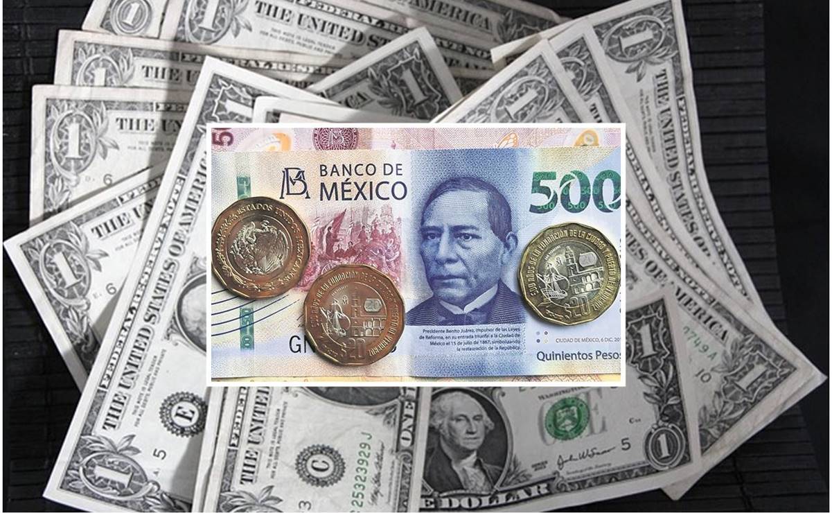 Precio del dólar: moneda abre la semana en 16.80 pesos al mayoreo