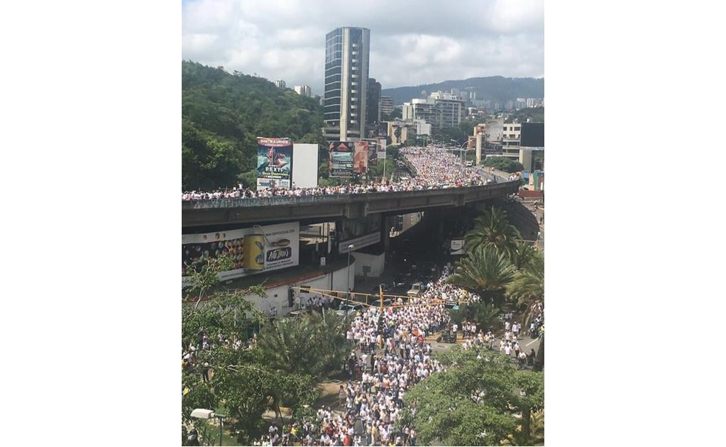 Oposición venezolana realizará otra megamarcha 