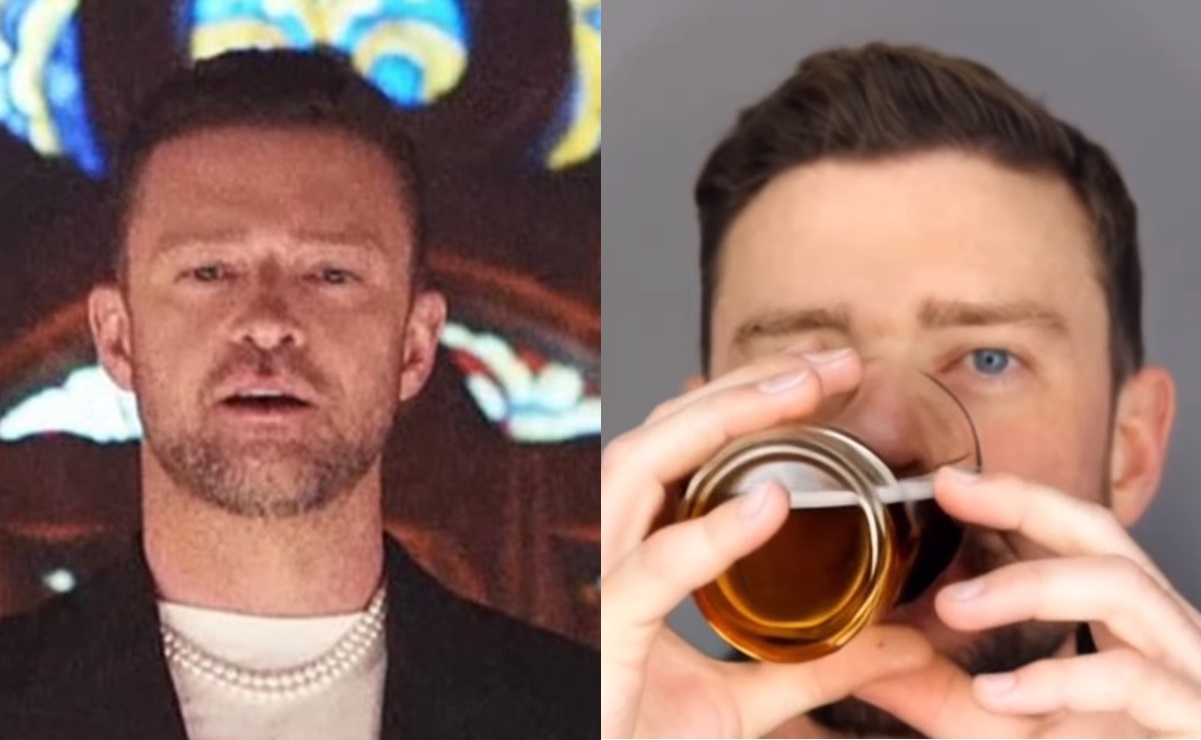 Justin Timberlake en video creado por IA: bebe cerveza tras arresto por conducir en estado de ebriedad 