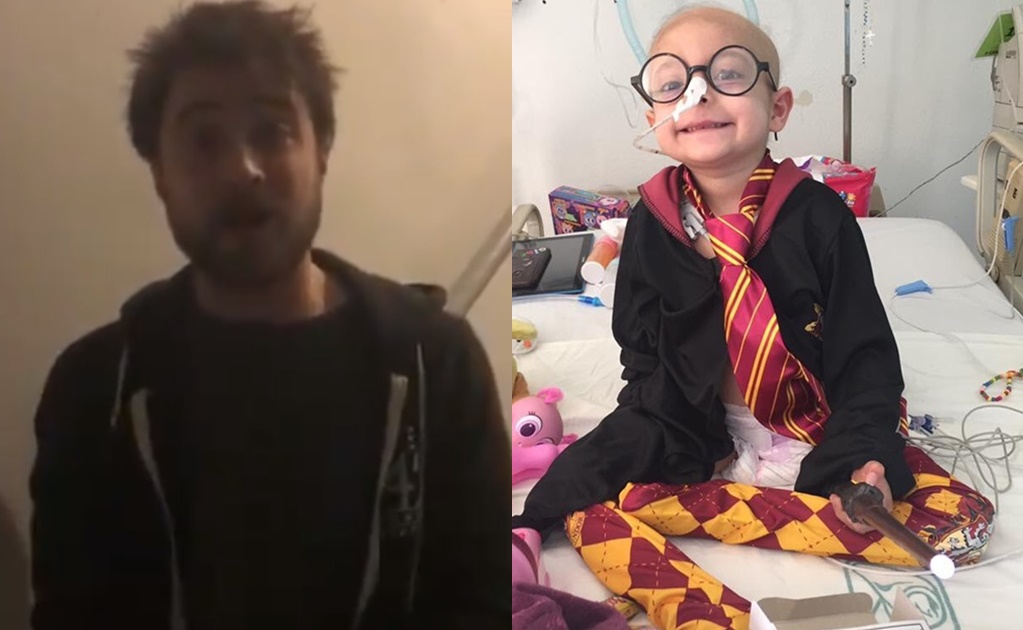 Daniel Radcliffe, actor de Harry Potter, cumple sueño de niña mexicana con cáncer