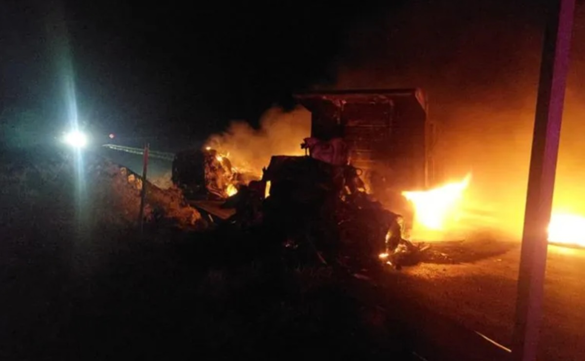 VIDEOS. CJNG ataca Teocaltiche, Jalisco; prenden fuego a autos pero no hay heridos