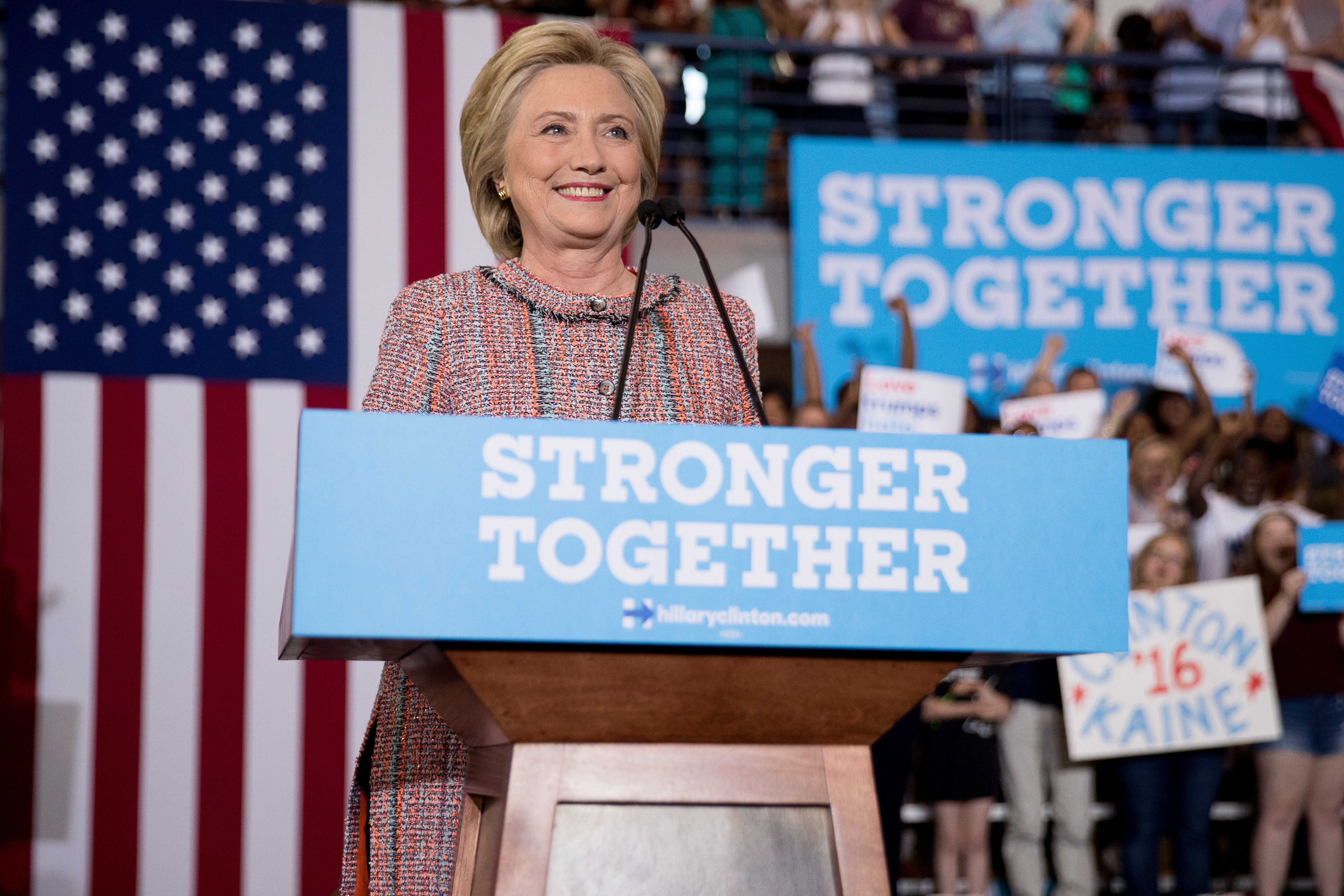 "A dos meses de la elección, no quería estar en casa": Hillary Clinton