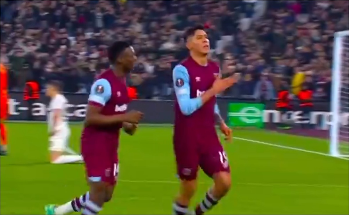 VIDEO: Edson Álvarez y su golazo con el West Ham en la Europa League