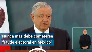 Sería muy bueno que Gordillo hablara de la elección de 2006, dice AMLO