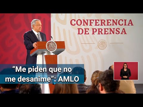 AMLO: “Recibo mucho apoyo de la gente”