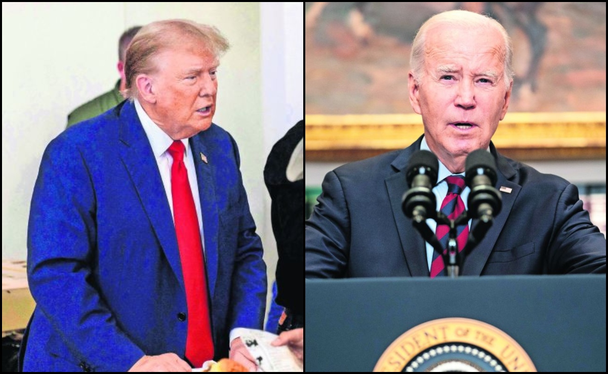 Trump reta a Biden a partido de golf y a un debate "hombre a hombre"