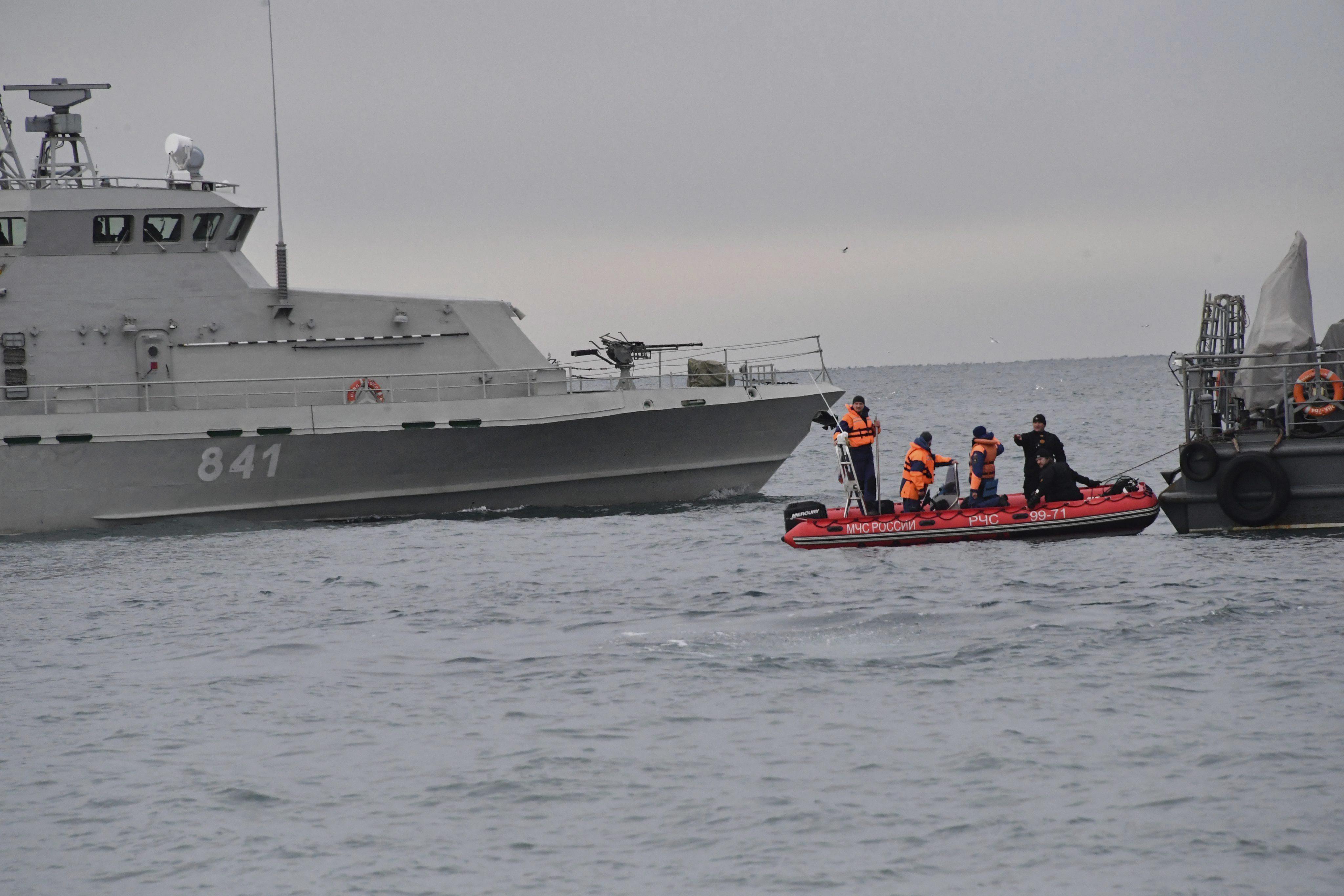 Hallan segunda caja negra de avión ruso que se estrelló en el Mar Negro