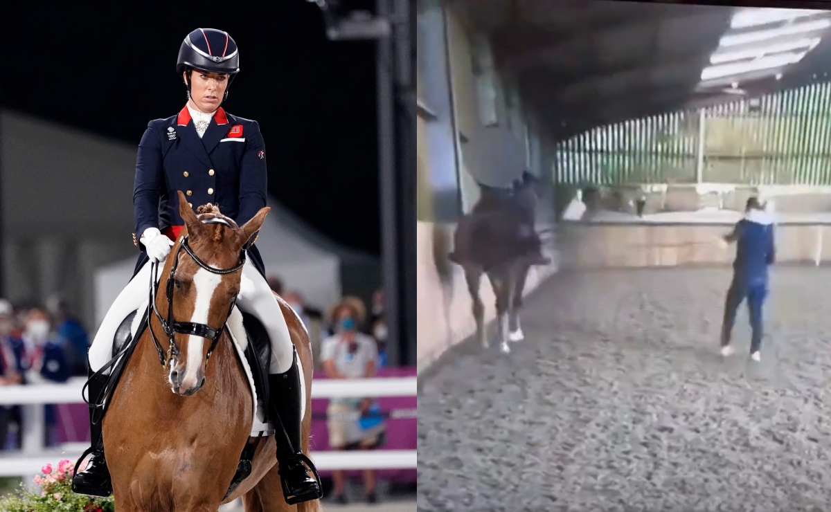 Jinete queda fuera de Juegos Olímpicos tras video donde golpea a su caballo. ¿Quién es?