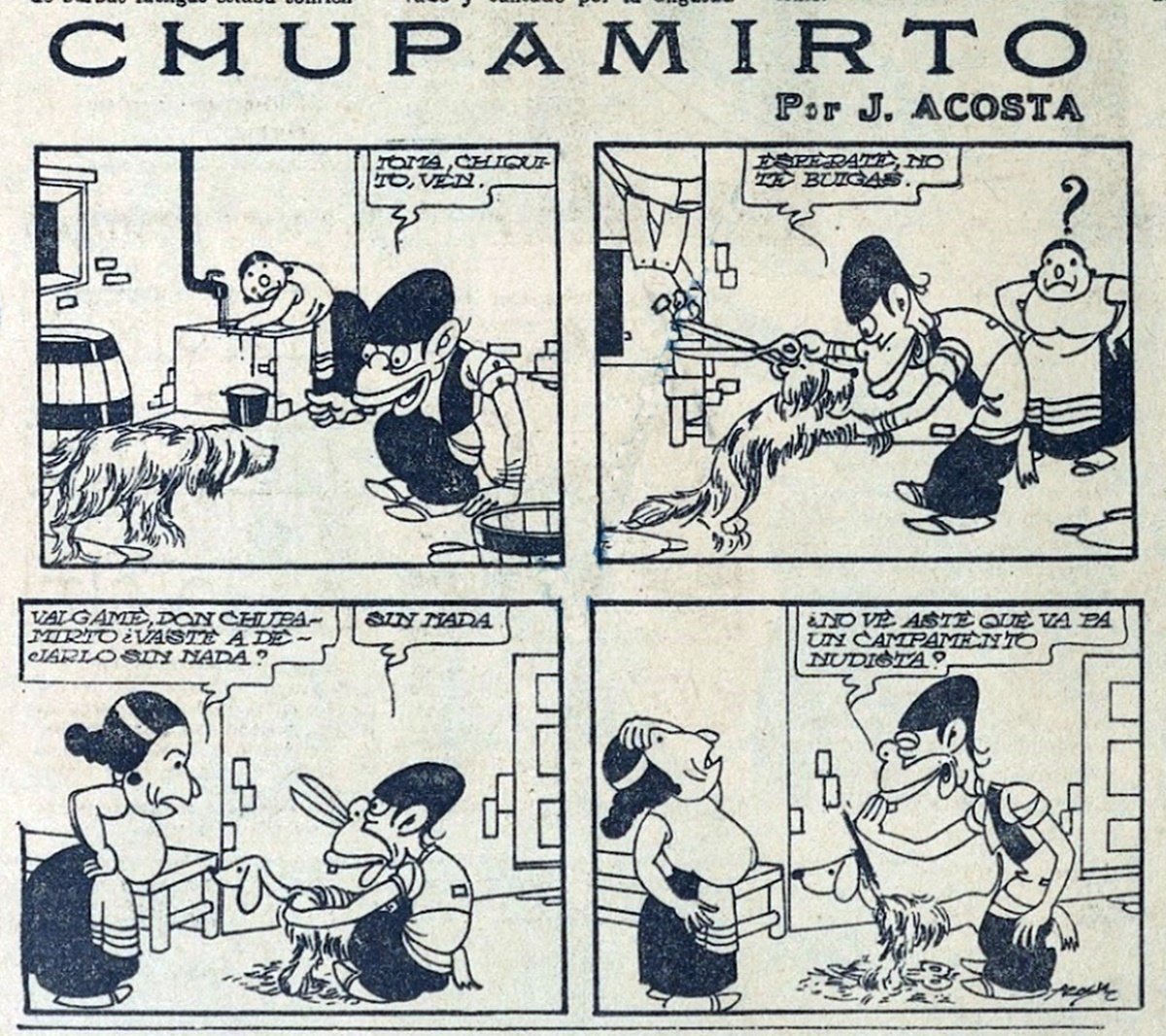 La tira cómica de los años 20 que antecedió a “Cantinflas” 