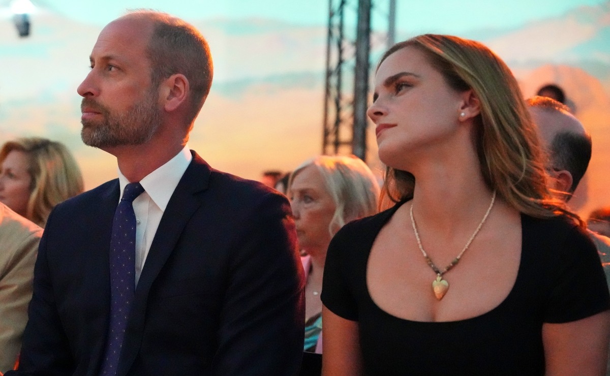 Emma Watson reaparece en foro en Londres junto al príncipe William