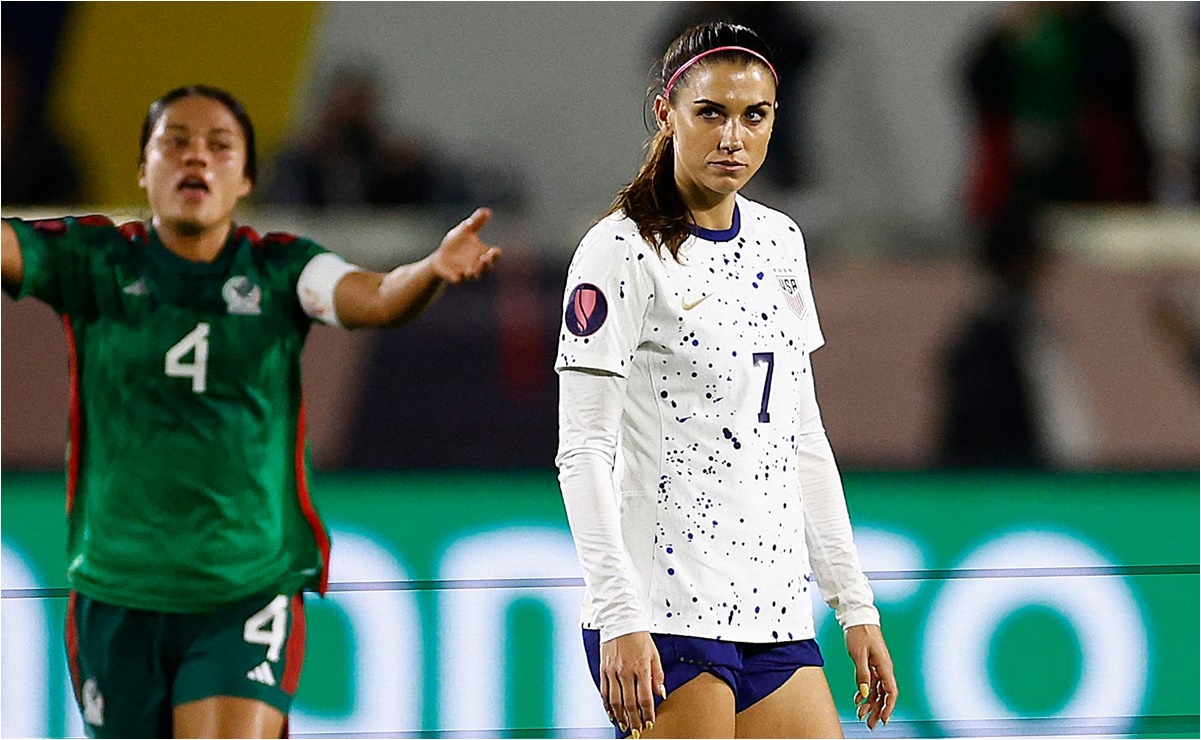 Alex Morgan elogia a la Selección Mexicana Femenil, luego de su triunfo sobre Estados Unidos