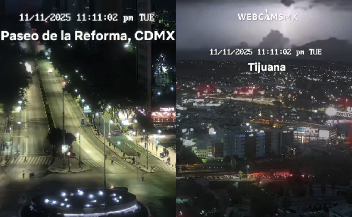 ¿Qué pasó en México el 11/11, a las 11:11 p. m.? Fenómeno inexplicable se repite en Puebla, Guadalajara y Tijuana. Foto: X