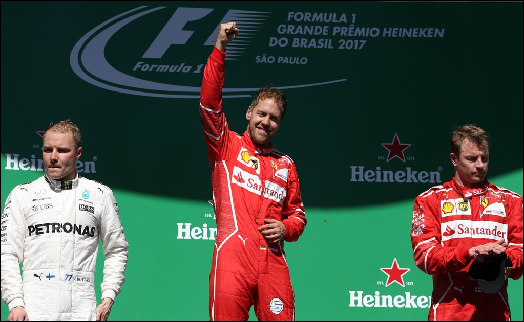Vettel se lleva el GP de Brasil