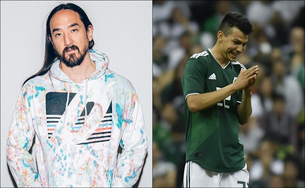 Aficionados cantan "El Chucky Lozano" en concierto de Steve Aoki en Pachuca