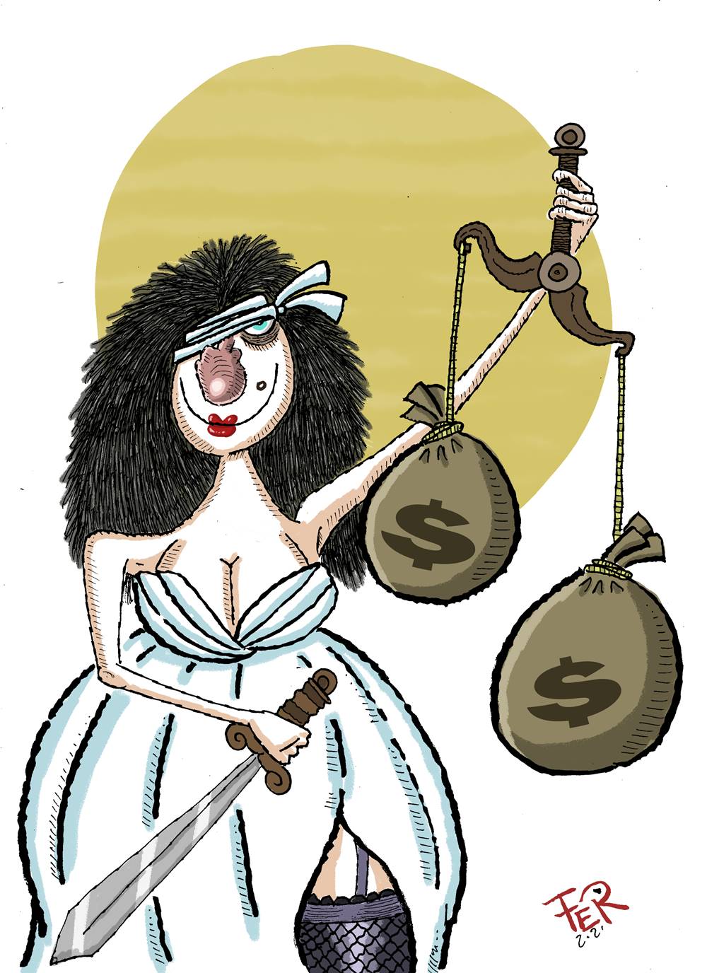 El peso de la Justicia