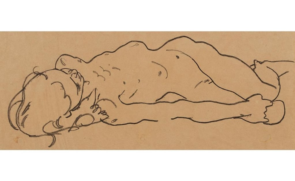 Descubren dibujo perdido de Schiele en tienda de segunda mano en NY