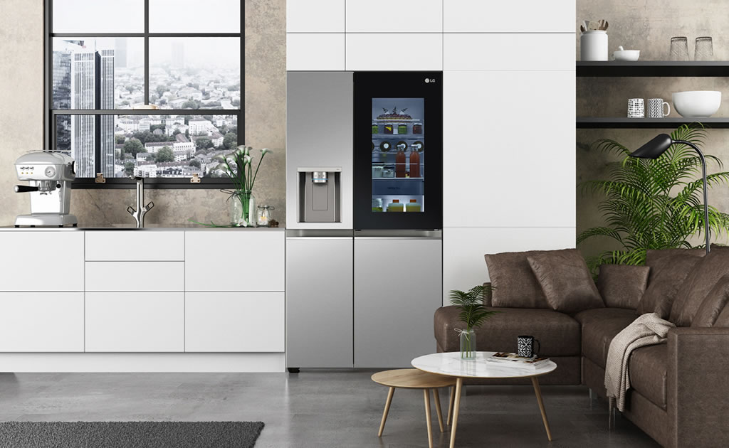 Refrigeradores LG Instaview con UVnano destacan en CES 2021