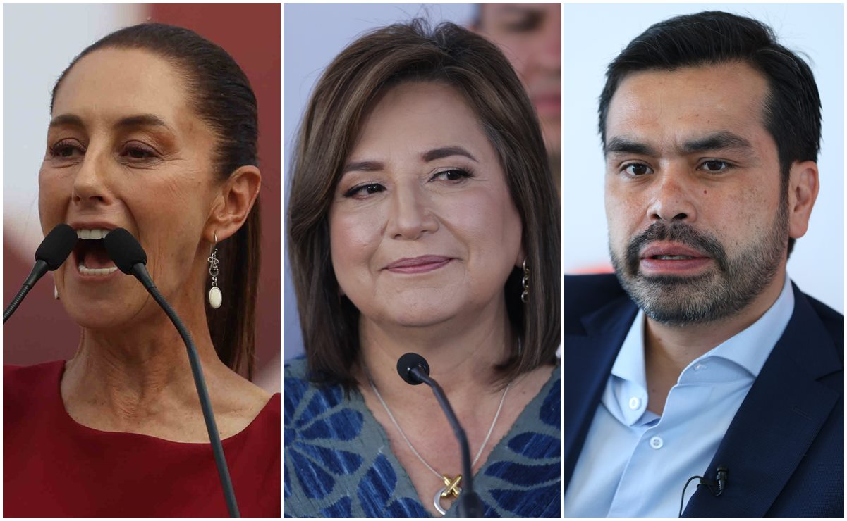 Claudia Sheinbaum, Xóchitl Gálvez y Álvarez Máynez, ¿quiénes son los candidatos a la presidencia?